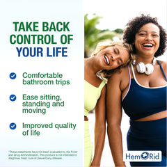HemRid Lidocaine cream tube highlights fast-acting topical relief for discomfort