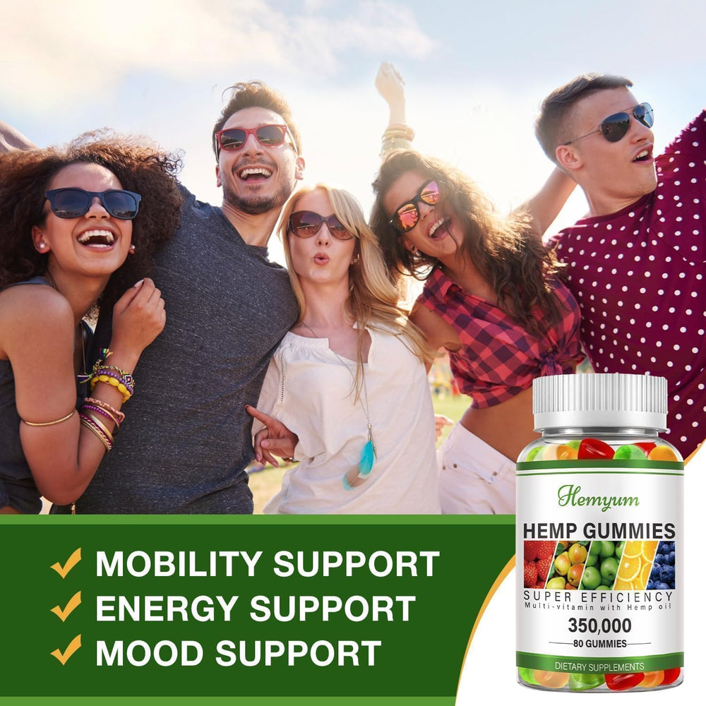 Hemyum daytime mood support visuals suggest improved focus and ease during daily activities.