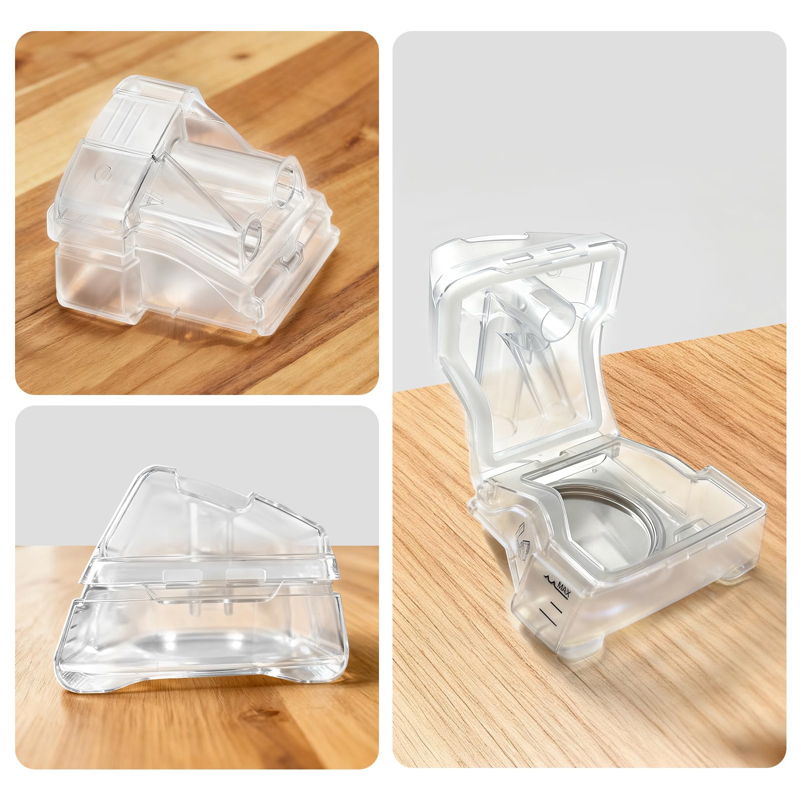 Henda top-fill design water chamber speeds refills and reduces spills