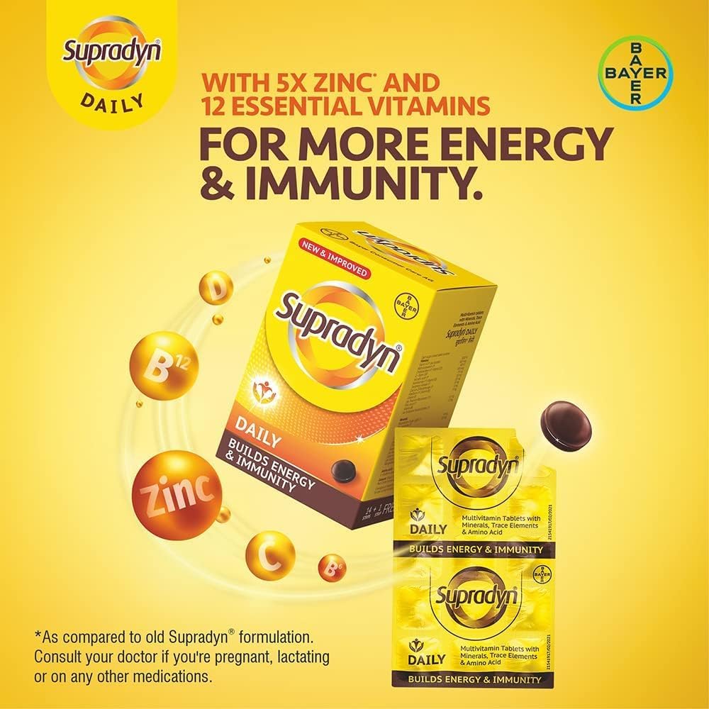 HENU Supradyn lifestyle scene with adults taking vitamins