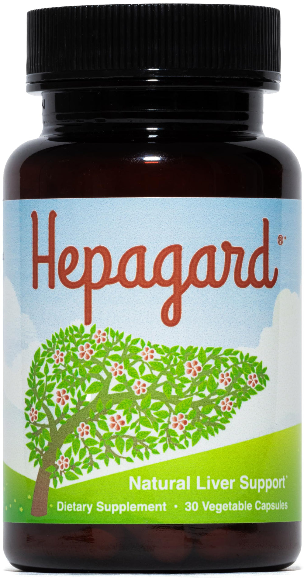 Hepagard bottle with NAC and milk thistle for daily liver support.