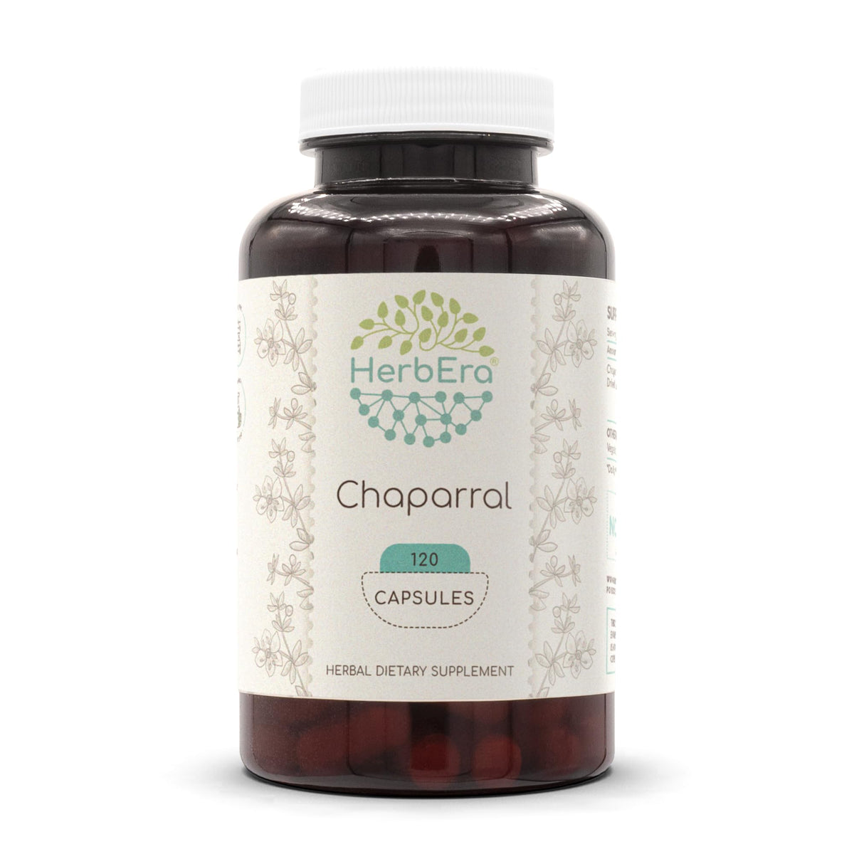 HerbEra Chaparral capsules pack, premium quality for daily herbal support