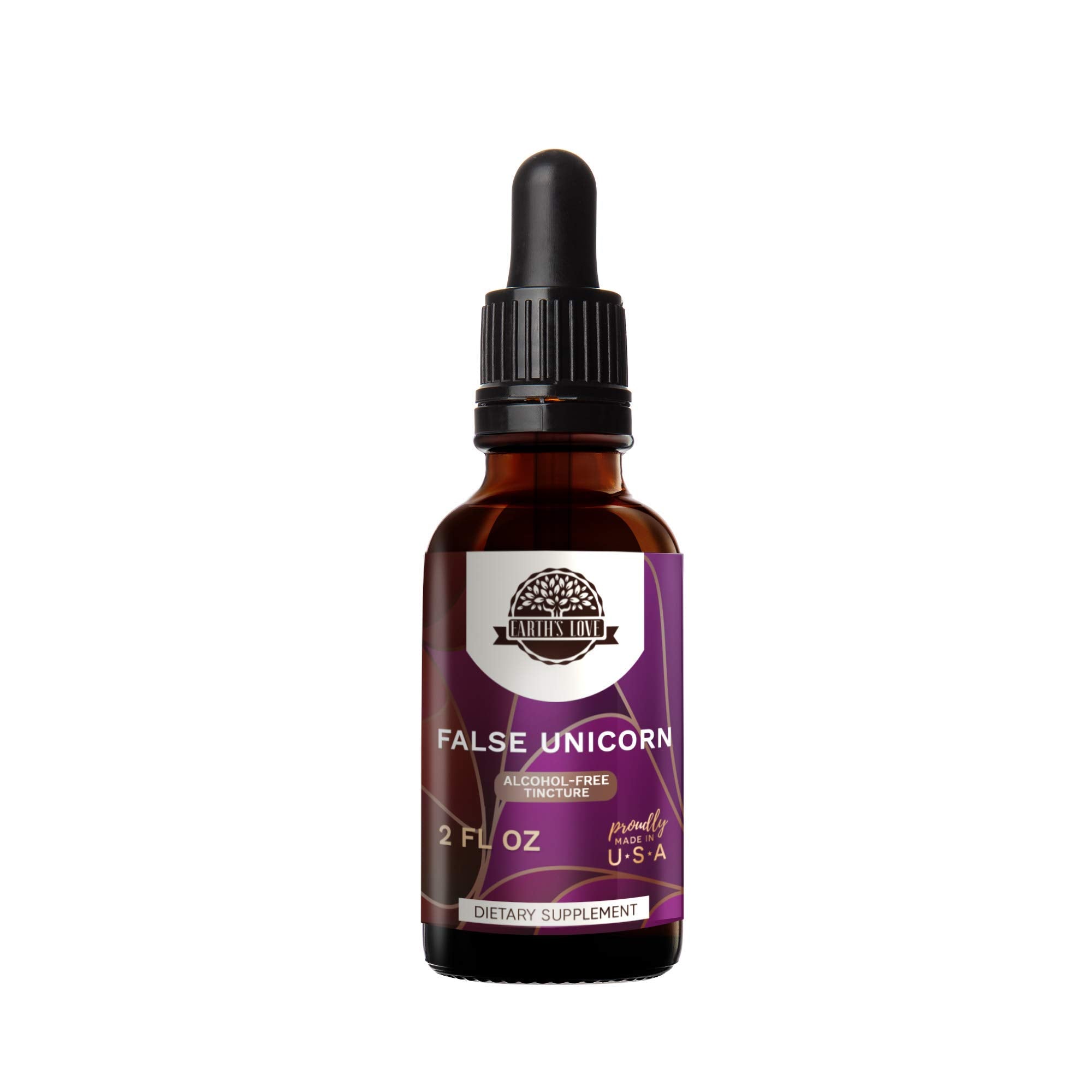 HerbEra Earth's Love bottle pour for easy daily alcohol-free dosing.