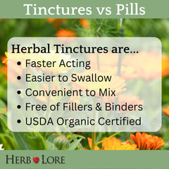 Herb Lore Shatavari tincture pour demonstrates easy mixing into beverages.