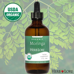 Herb Lore tincture bottle with glycerin, gentle, alcohol-free