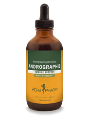 Herb Pharm Andrographis liquid extract bottle for daily immune support.