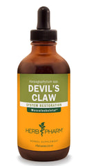 Herb Pharm Devils Claw liquid extract bottle supports daily musculoskeletal comfort.