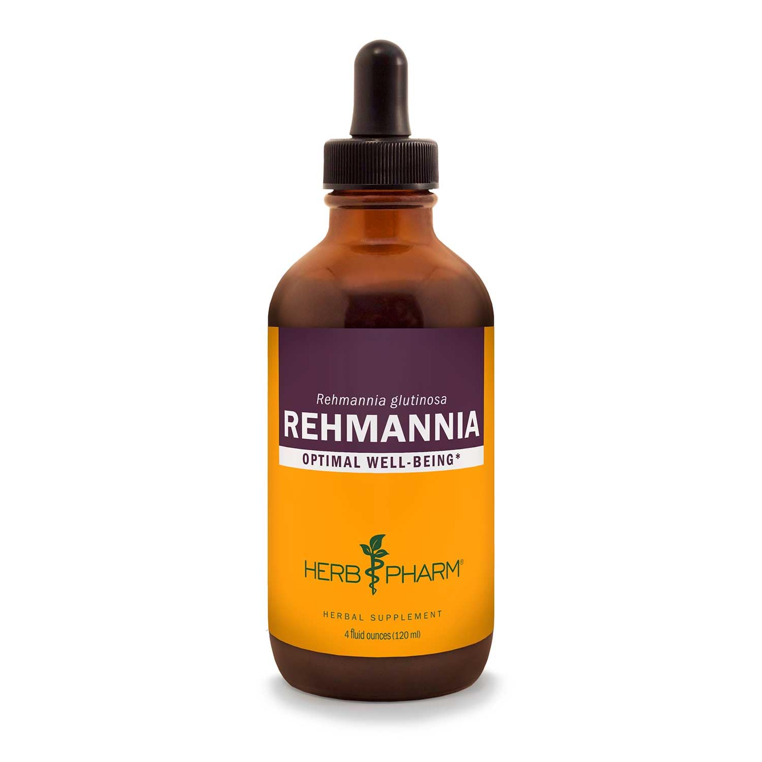 Herb Pharm Rehmannia liquid extract bottle for daily use with rapid absorption benefits