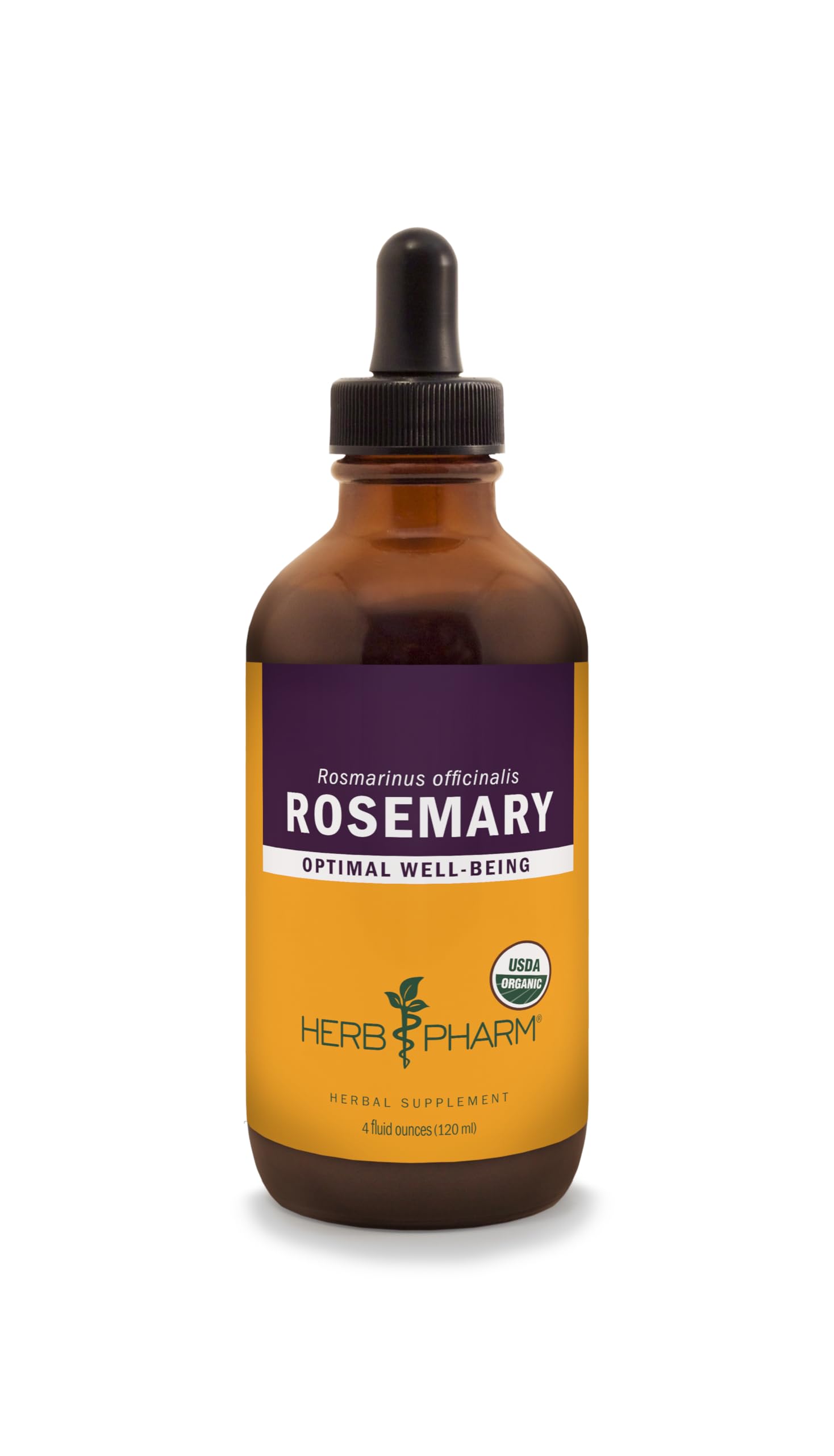 Herb Pharm rosemary liquid extract bottle for daily herbal use