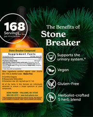 Herb Pharm Stone Breaker dropper pouring liquid extract for daily use.
