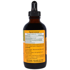 Herb Pharm Thyroid Calming pour demonstrates easy dosing with rapid herbal extracts.