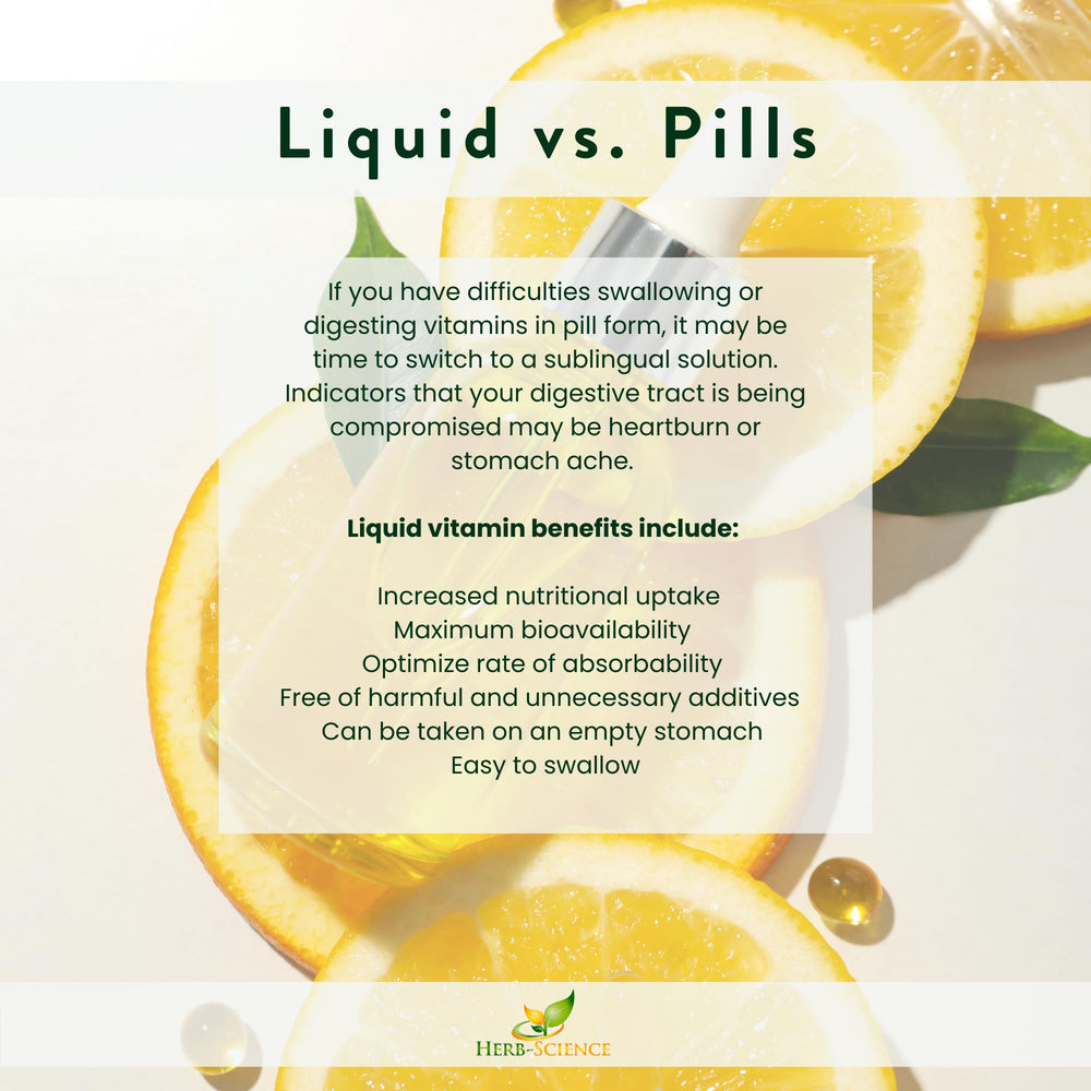 Herb-Science B6 drops may support brain function and nervous system health