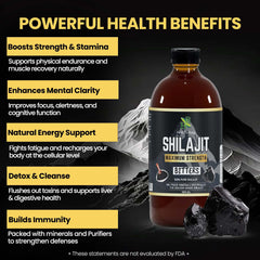 Herb To Body Gold-grade Shilajit dark bottle signaling premium formula.