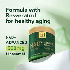 Herbal Bee Trans-Resveratrol 50 mg bottle signaling antioxidant-friendly support.