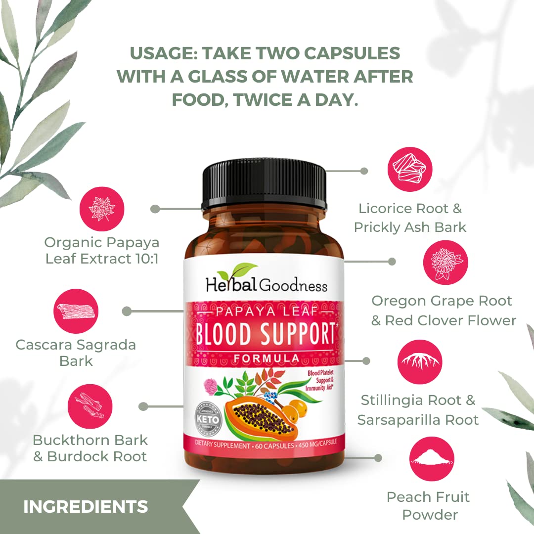 Herbal Goodness made-in-USA seal signaling quality assurance.