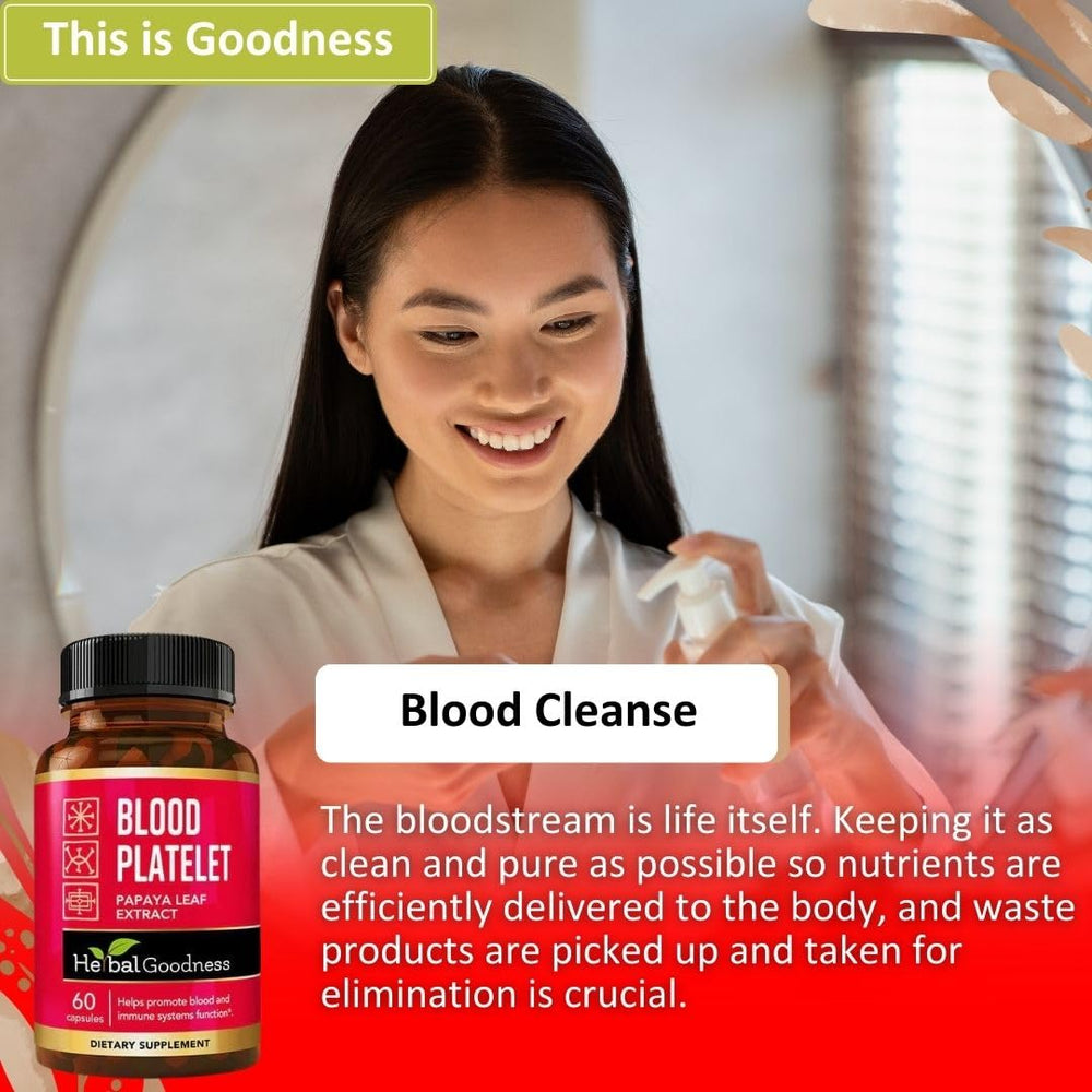 Herbal Goodness vegan non-GMO gluten-free label highlights clean ingredients
