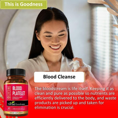 Herbal Goodness vegan non-GMO gluten-free label highlights clean ingredients