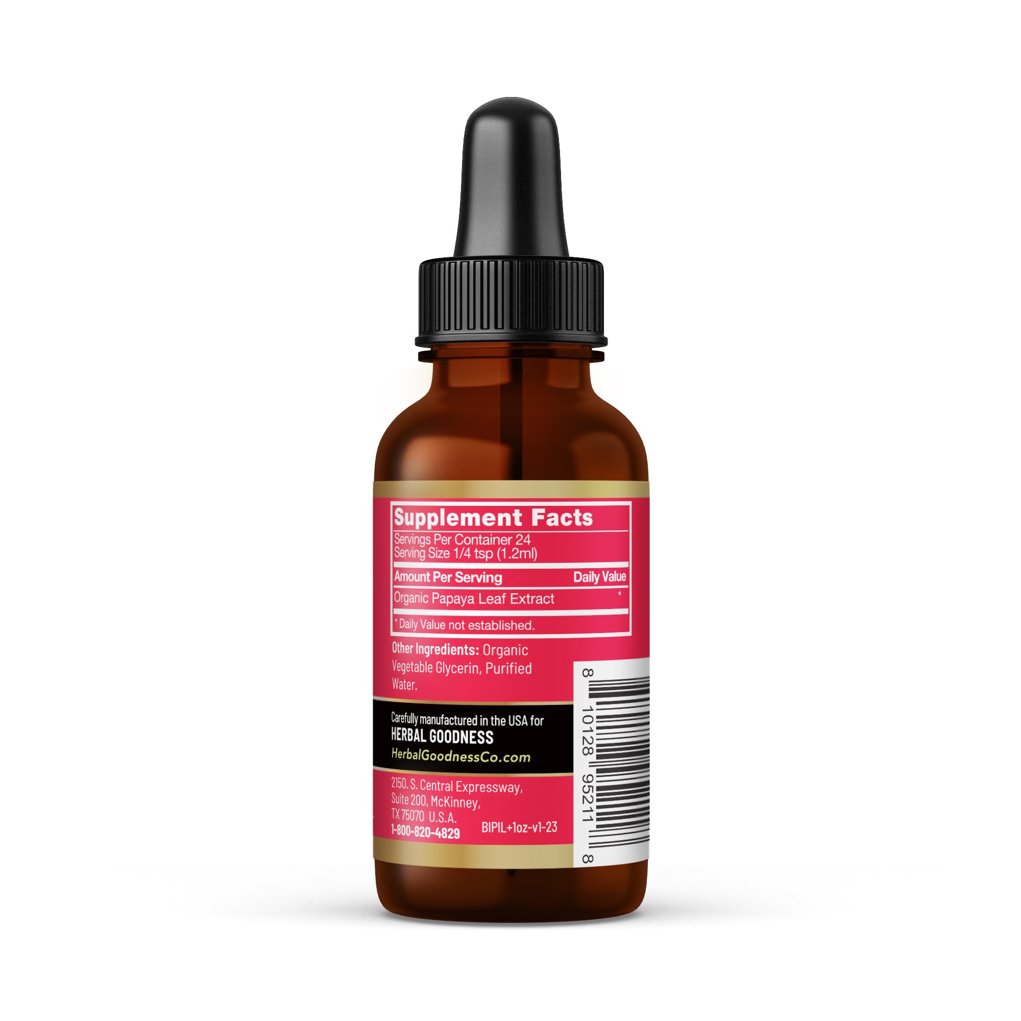 Herbal Goodness platelet boost drops for everyday immune support.