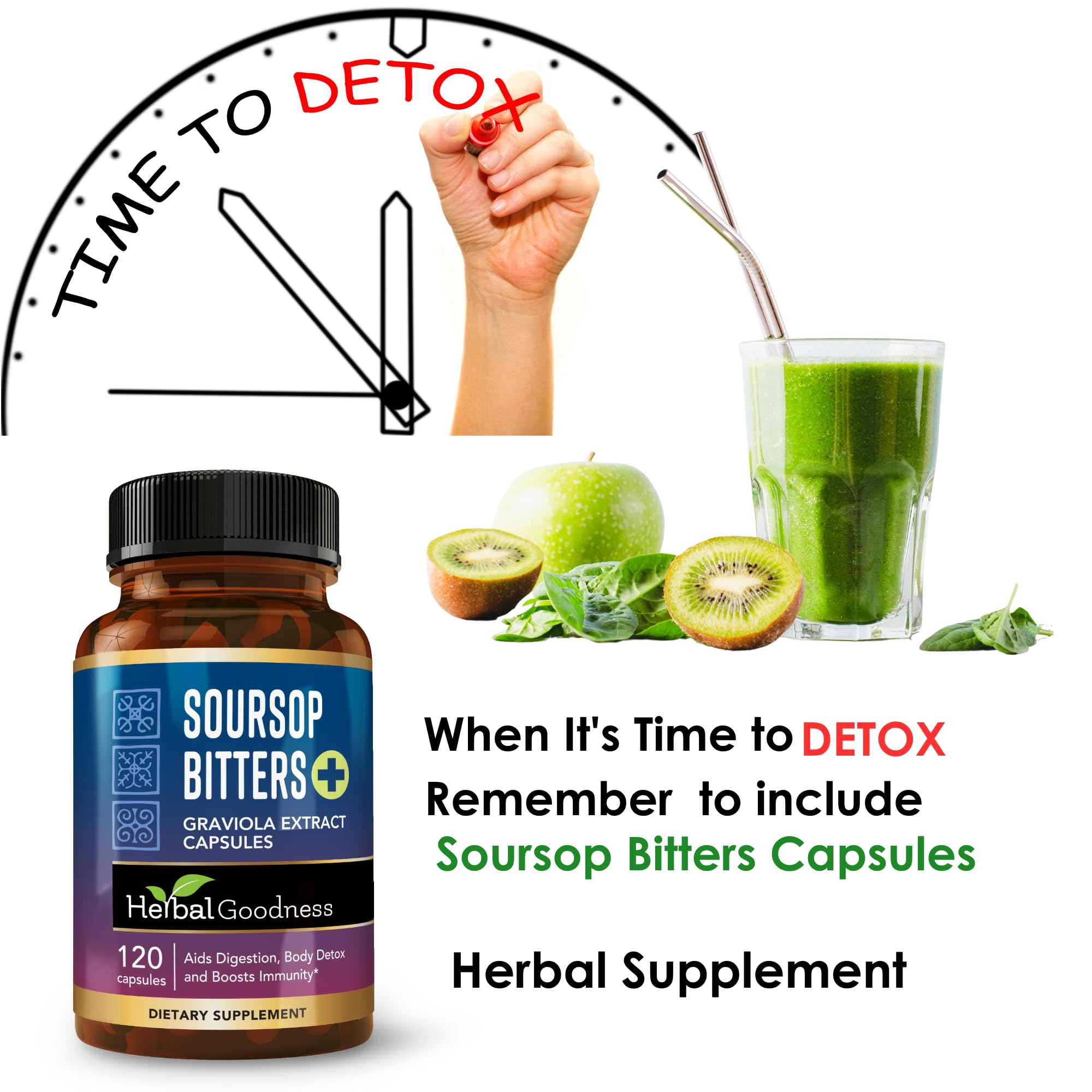 Label close-up highlights organic herbs for wellness support