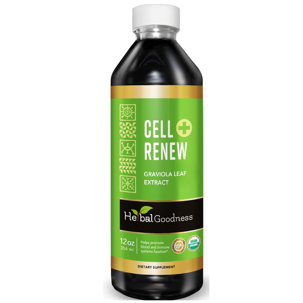Herbal Goodness Soursop Extract bottle—convenient daily drops for easy use.