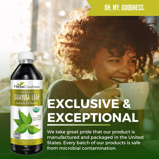 Herbal Papaya Guayusa liquid pour shows rich color and versatile use.