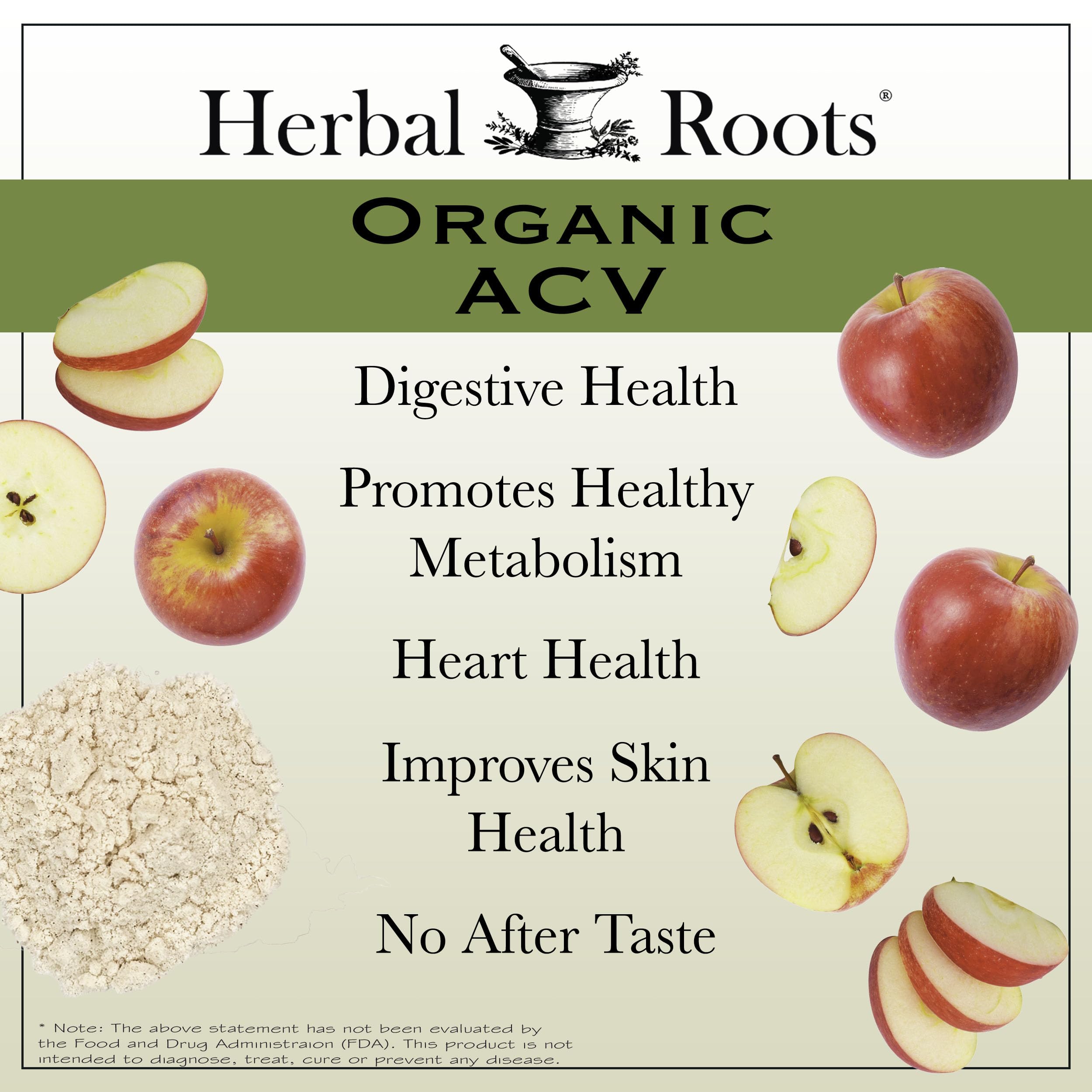 Herbal Roots ACV with mother and cayenne, premium blend