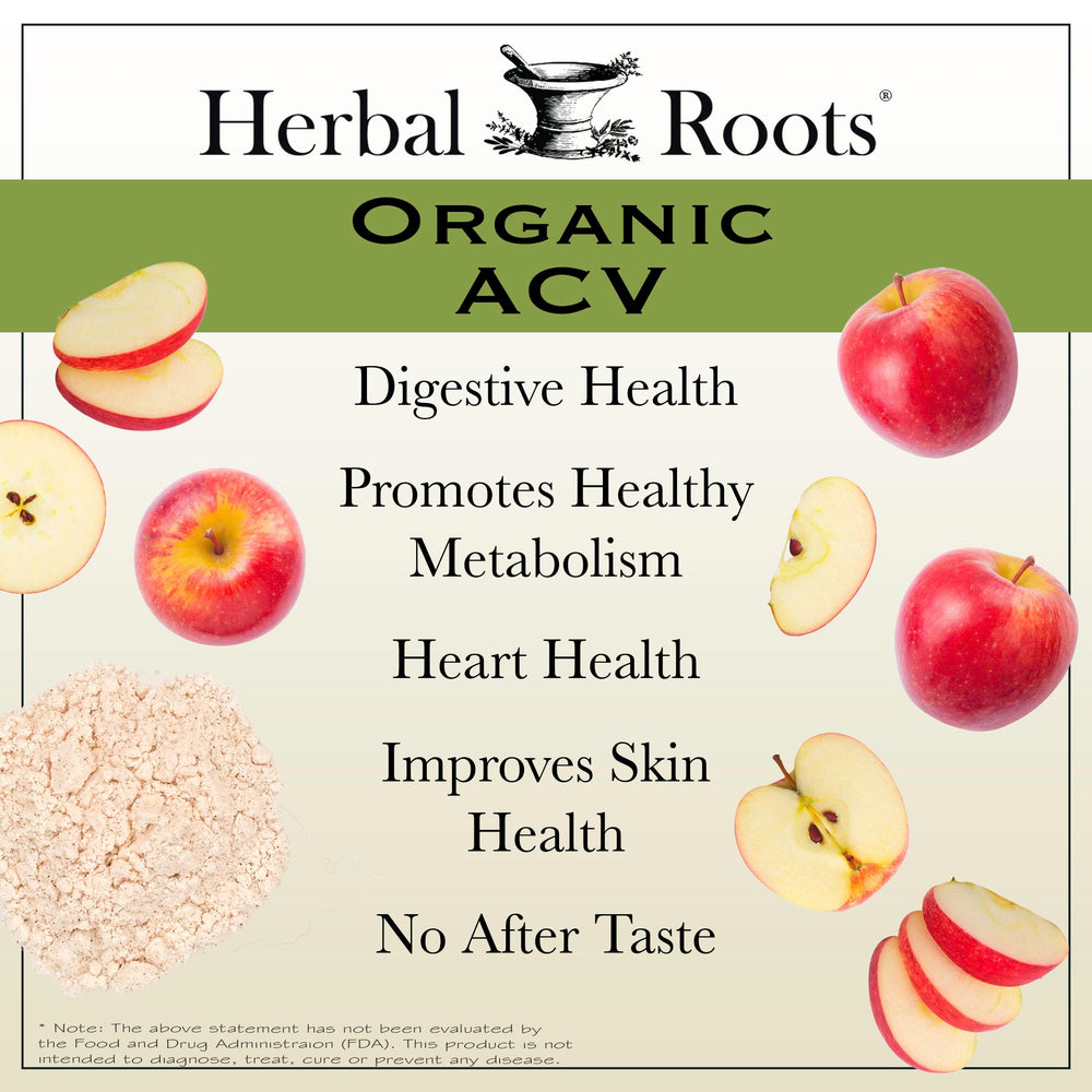 Herbal Roots ACV with mother and cayenne, premium blend