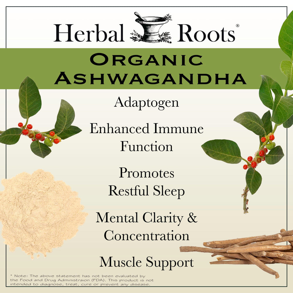 Herbal Roots Ashwagandha Capsules close-up of capsules for easy dosing.