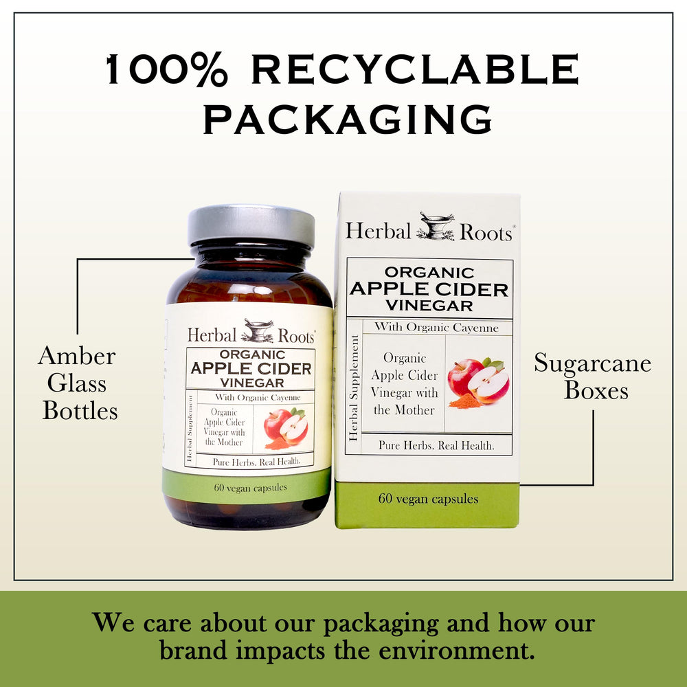 Herbal Roots vegan capsules, 60-count, convenient daily use