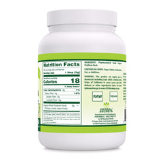 Herbal Secrets psyllium husk powder with scoop showing 5 g serving.