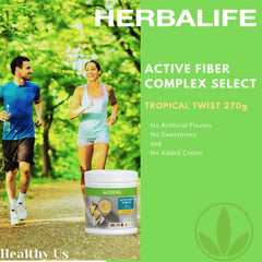 Herbalife Active Fiber Complex Select Tropical Twist shake-ready image with tropical flavor
