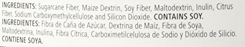 Herbalife Active Fiber nutrition panel showing 5 g fiber per serving