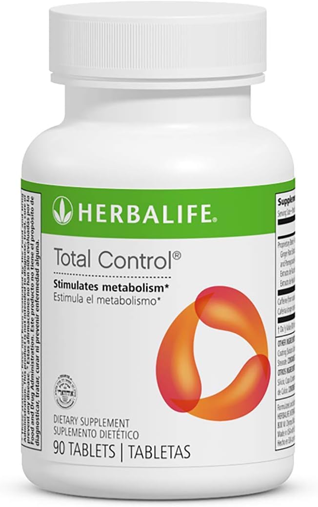 Herbalife Total Control 90 tablets bottle, brand-new and sealed, ideal for daily wellness routines.