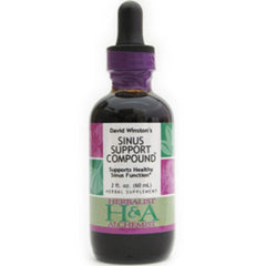Herbalist & Alchemist Sinus Support Compound bottle for daily sinus comfort.