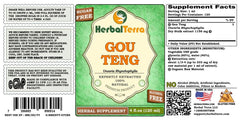 HerbalTerra Ramulus Uncariae dried stalks image showing organic plant material ideal for tinctures