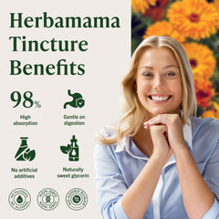HERBAMAMA Calendula tincture shake before use.