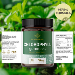 Vegan non-GMO HERBAMAMA label highlights clean ingredients