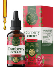 HERBAMAMA Cranberry Drops bottle for daily urinary support.