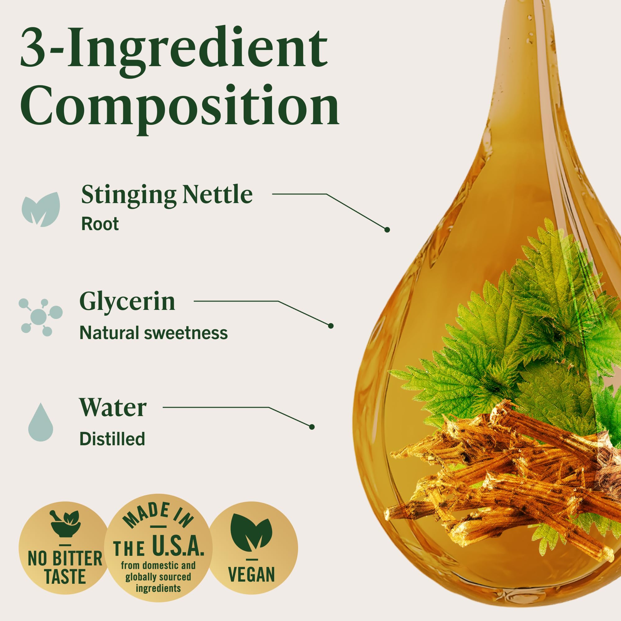 HERBAMAMA distilled water component shown in clean label context.