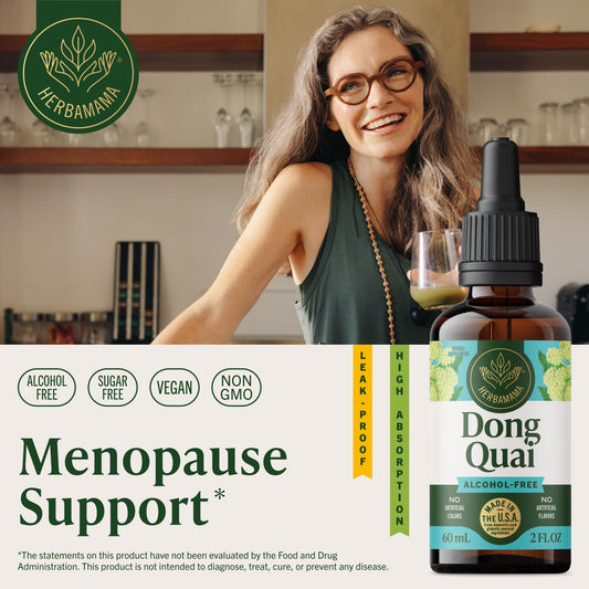 Dropper and tincture showcasing the vegan formula convenience.