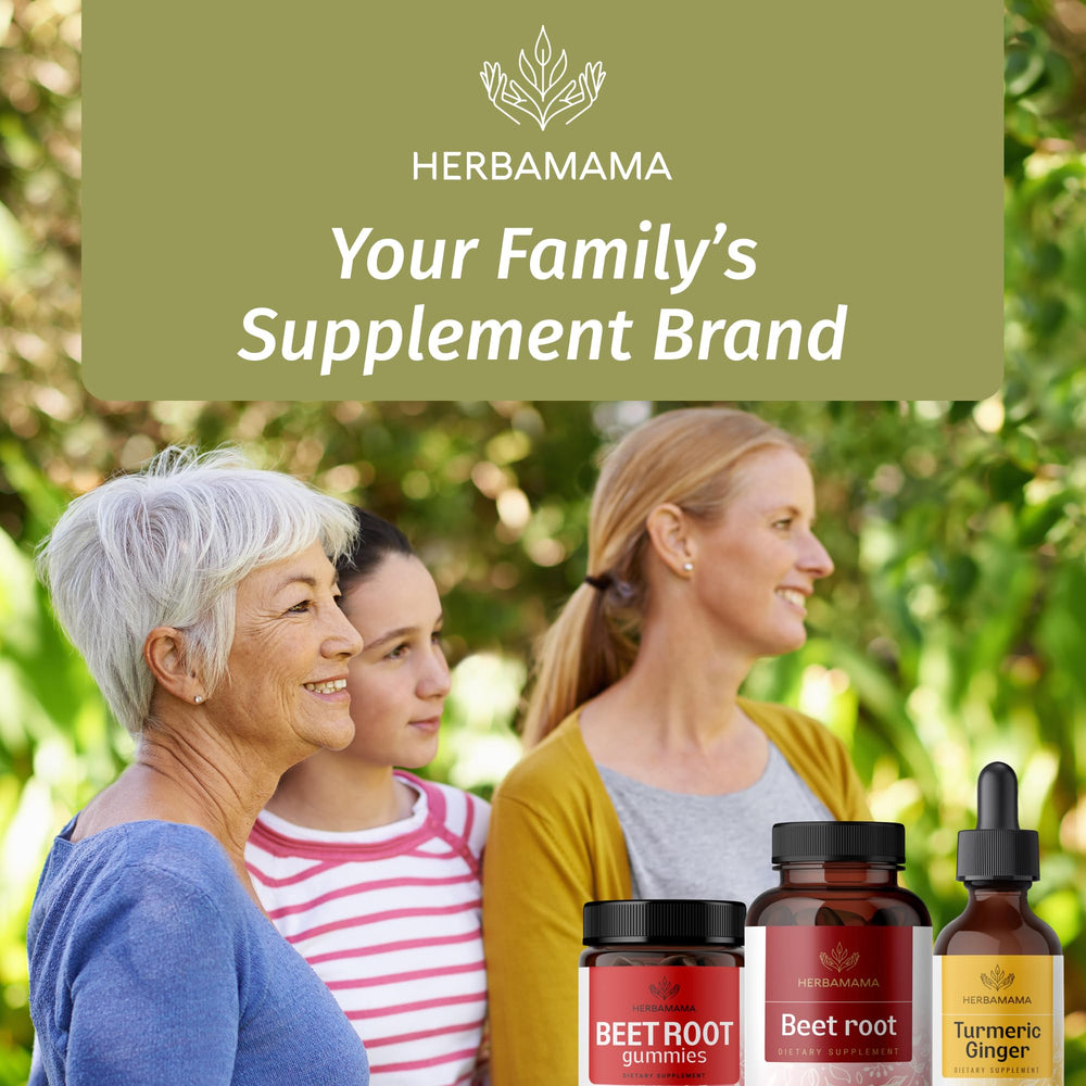 Herbamama Energy and immune support for active lifestyles.
