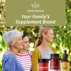 Herbamama Energy and immune support for active lifestyles.