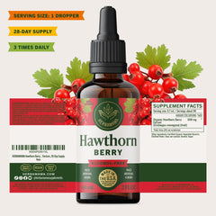 HERBAMAMA Hawthorn Berry Drops ready for daily use