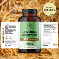 HERBAMAMA immune-support capsules on table with citrus for daily wellness.
