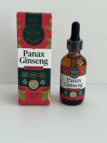 Herbamama Korean red ginseng liquid extract for smooth, fast absorption