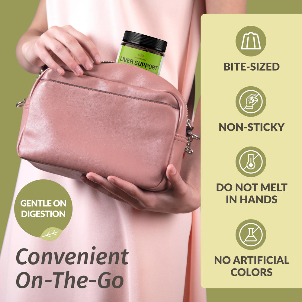 On-the-go coated gummies resist melting in warm weather.