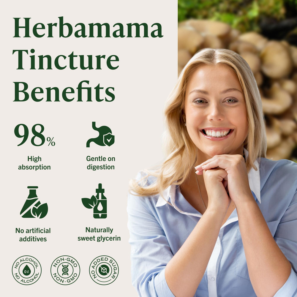 HERBAMAMA tincture added to tea shows versatile routine inclusion