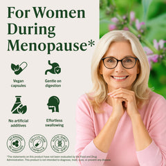 HERBAMAMA 50-day supply bottle for ongoing wellness during menopause.