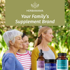HERBAMAMA on-the-go packaging supports kidney wellness anywhere you are.