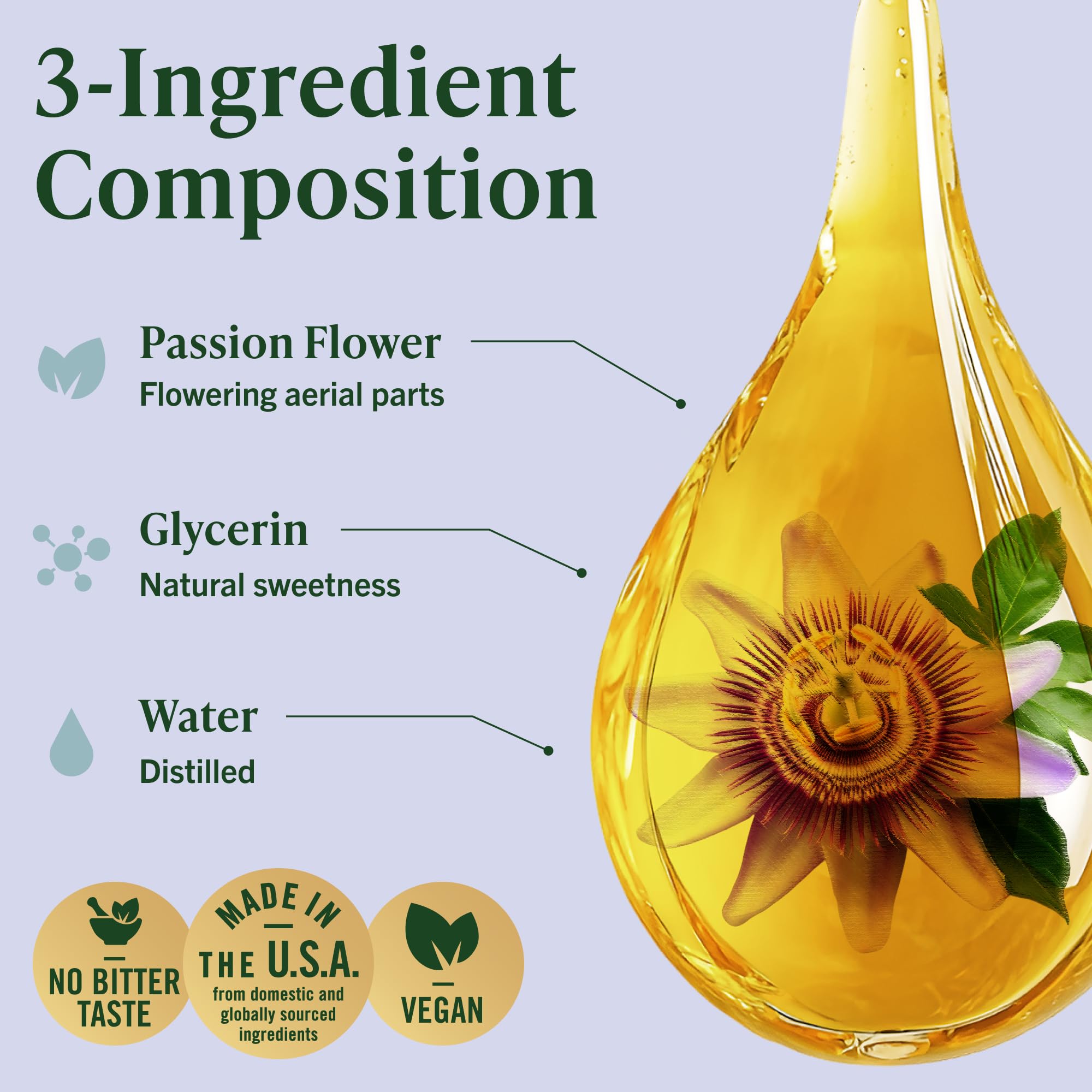 Label close-up emphasizes non-GMO and sugar-free features.